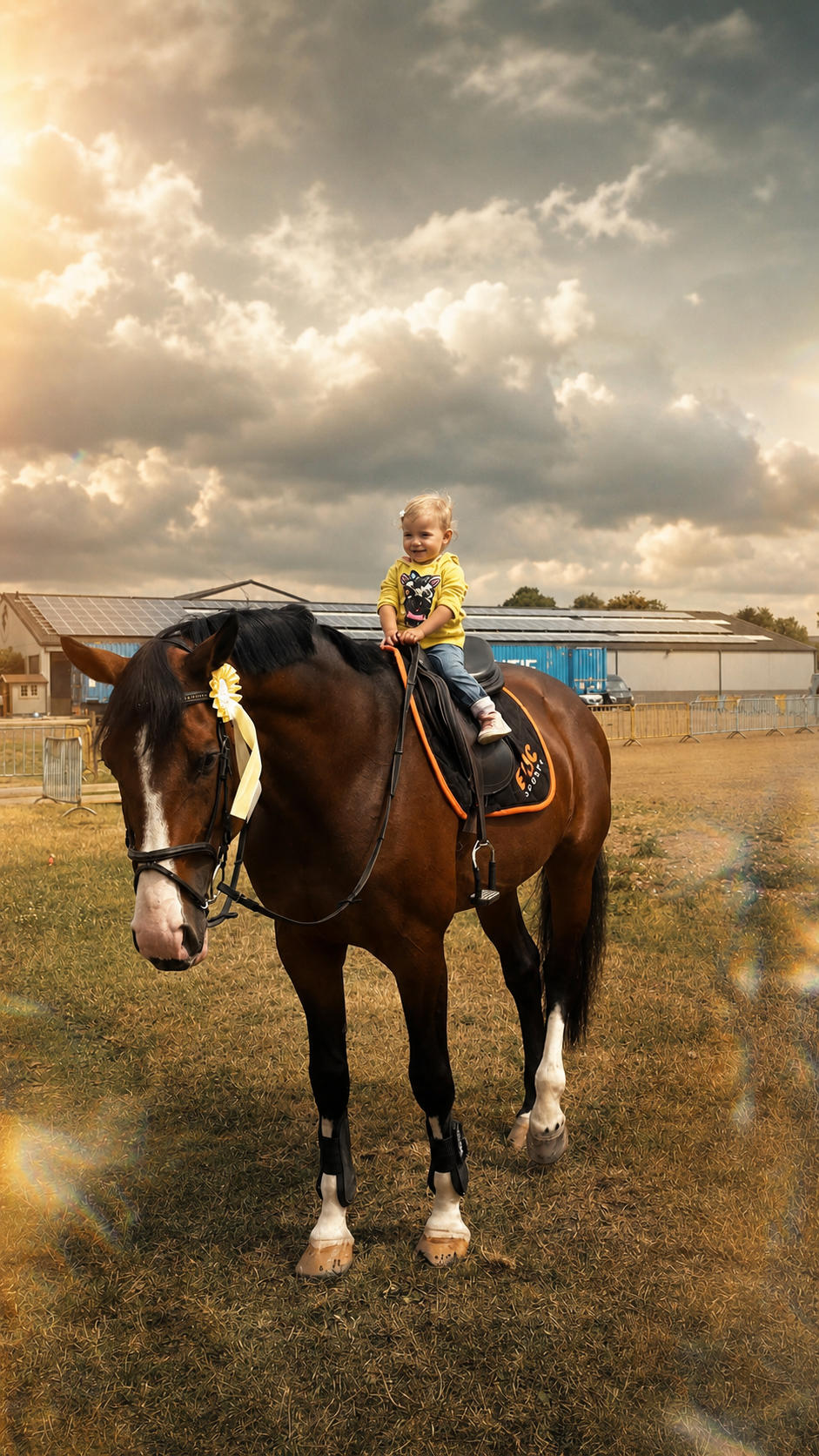 Kind op een paard